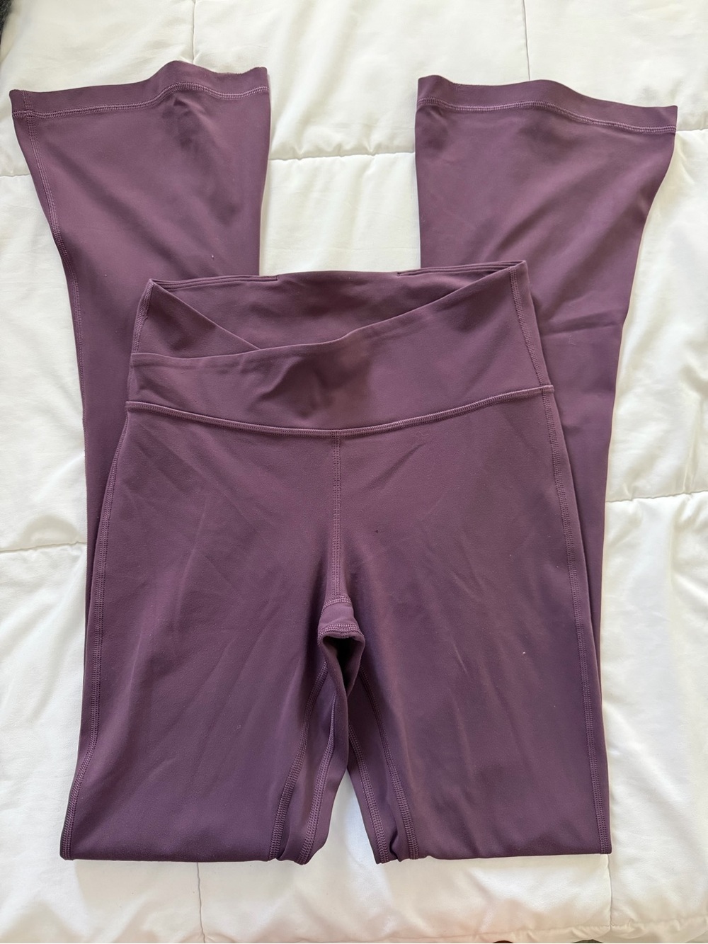 Lululemon align Plum Yoga flare pants 6